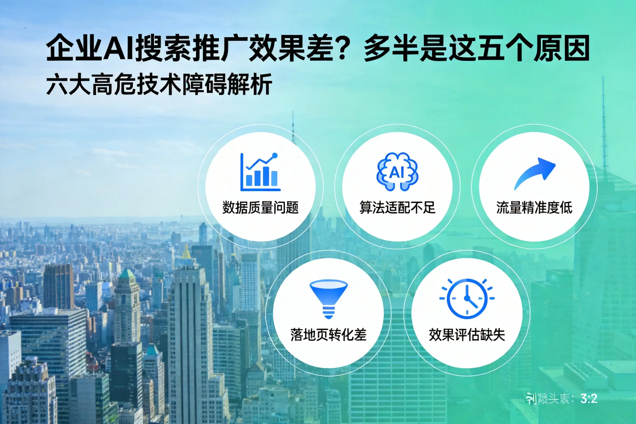 漳县企业AI搜索推广效果差?多半是这五个原因